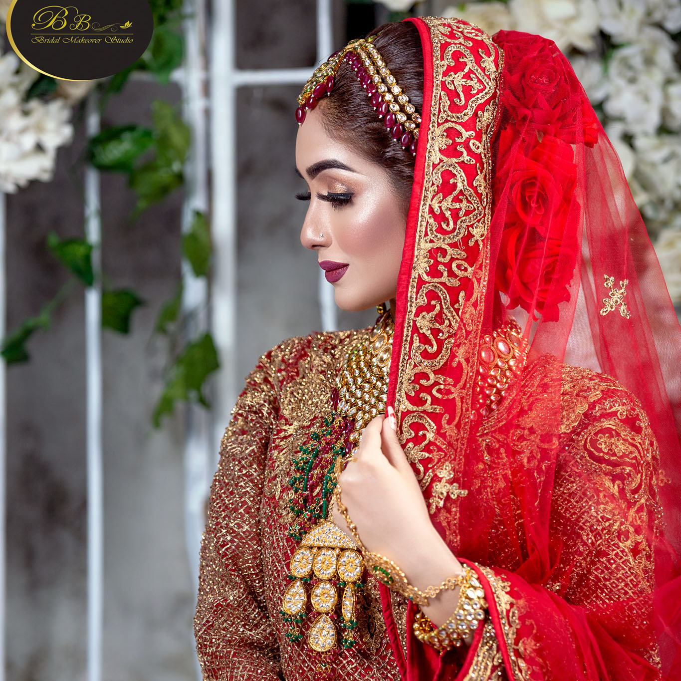 Pakistani Bridal Exclusive Look(BB Bridal Makeover Studio)