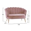 Sofa 2 seater Coquille Rent